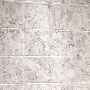 12x12 stone tile-look acrylic wall pattern